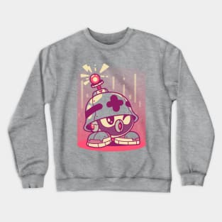 Robot Helmet Crewneck Sweatshirt